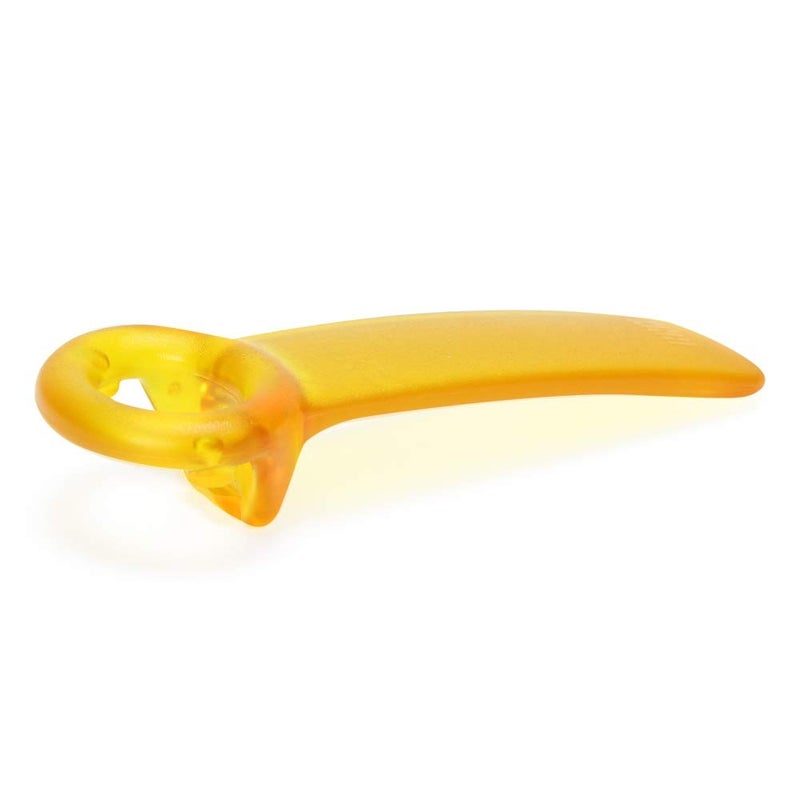 Brix Original Easy Jar Key Opener, Great for Kids and Arthritis and Carpal Tunnel Sufferers, Frosted Yellow - Image 1